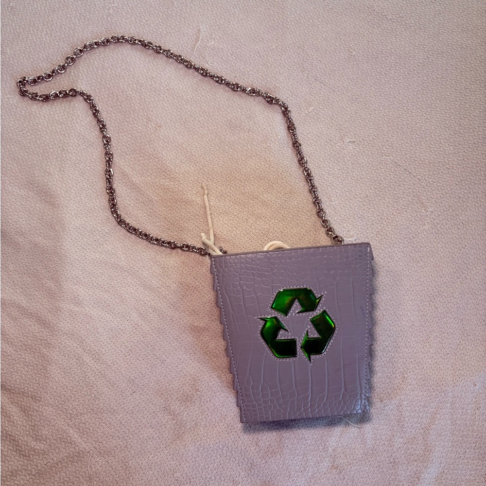 StudioCuly Gray Crossbody Recycle Bin Bag